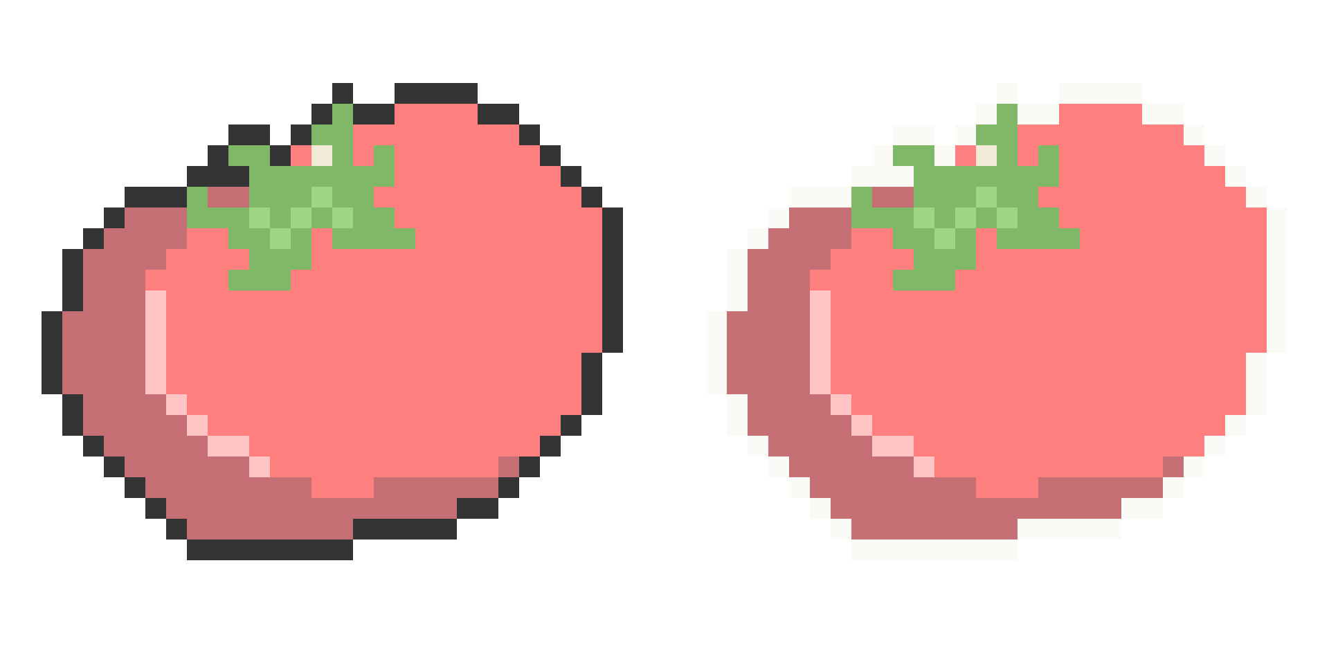 パステルトマトのドット絵