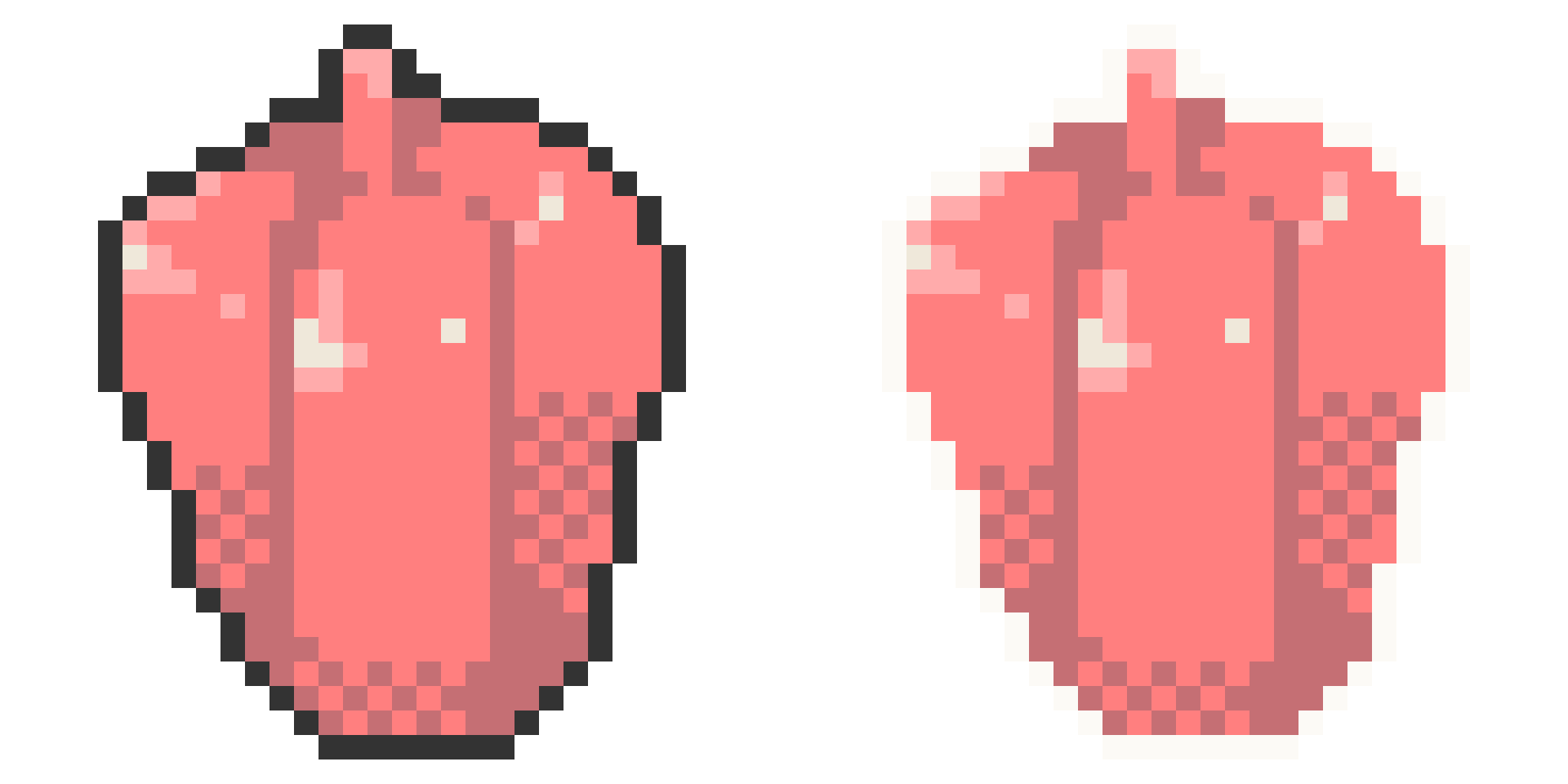 パステルパプリカのドット絵