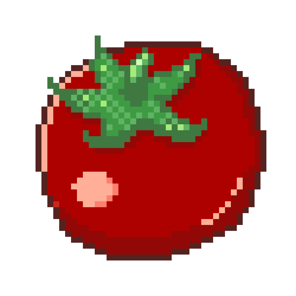 トマトのドット絵